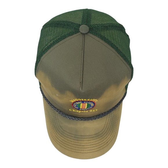 Mississippi Vietnam Veterans Chapter 842 Mesh Snapback Cap Trucker Baseball Hat - Picture 5 of 12